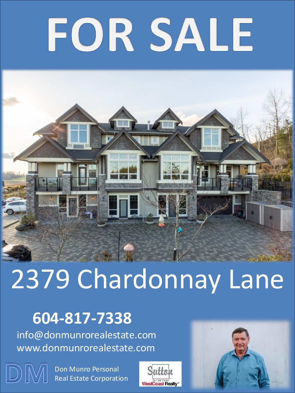 2379 Chardonnay Lane Sales Package