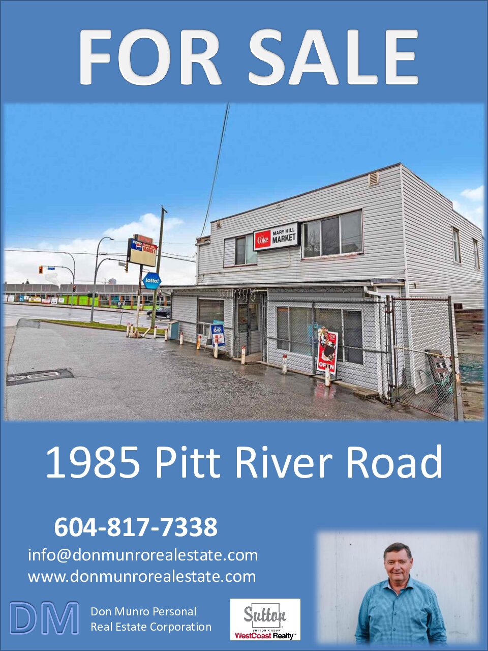 1985 Pitt River Road Sales Package